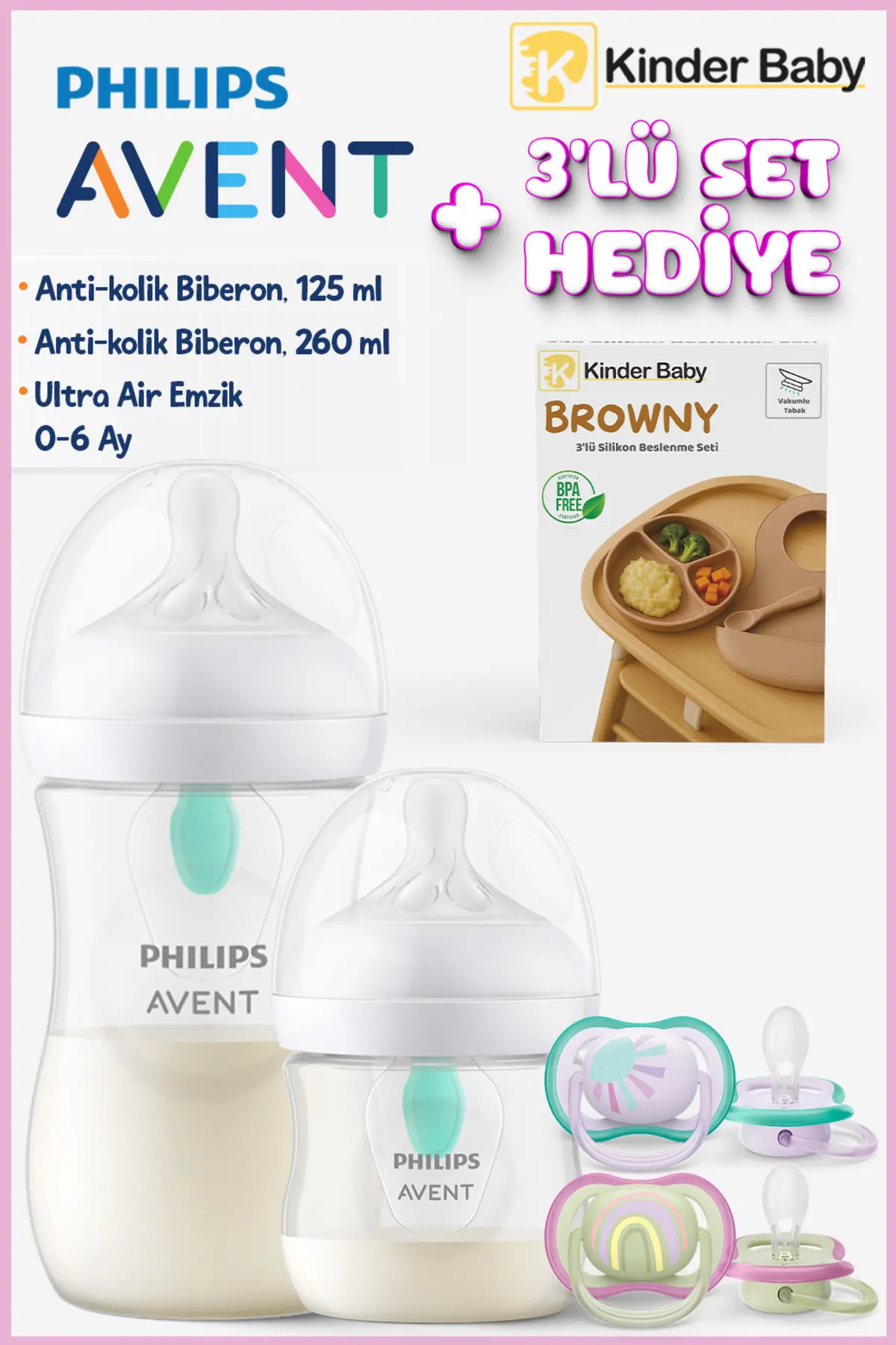 Biberon Seti 260ml